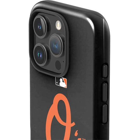 MLB Baltimore Orioles - Solid Distressed iPhone 16 Pro Impact Case